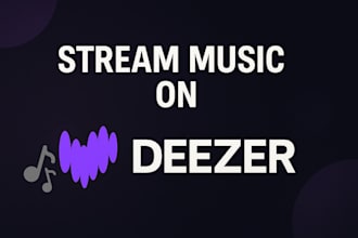 increase your deezer music to boost deezer fans, streams with targeted promotion