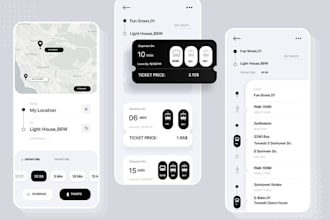 develop ticket booking app, event booking app, flight booking app, booking app