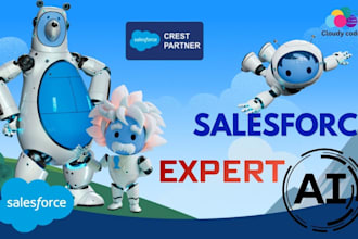 setup salesforce ai for different businesses