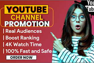 shoutout your yt channel organically to 500k active audience