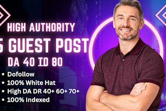 publish a high authority guest post with a dofollow backlink