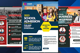 design amazing urgent flyer posters booklet podcast brochure design within 24hrs
