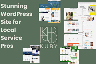 build a stunning wordpress site for local service pros