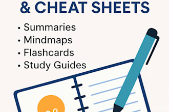 create professional study notes, summaries, letters