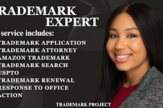 do patent and trademark search, brand protection, and patent drafting