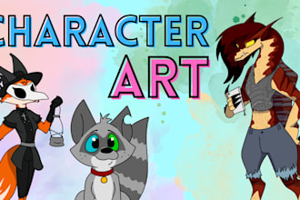 draw your anthropomorphic or furry character
