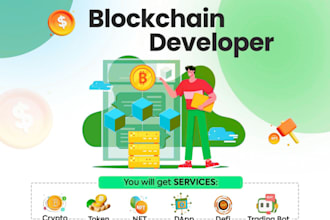 do erc20, bep20 token, blockchain web3 dapp pump fun presale staking launchpad