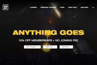 design wix fitness website wix gym website wix fitness coach website