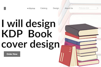 design KDP publishing amazon bookcover cookbook paperback book cover design