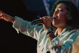 be your soulful female gospel singer for heartfelt christian worship song