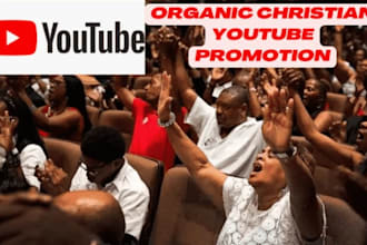 do christian you tube video promotion, youtube video ads,USA yt organic shoutout