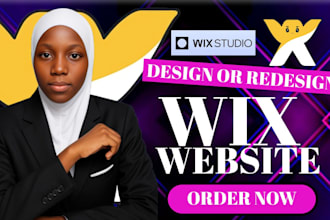 redesign wix website design wix website for wix studio website development
