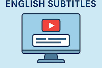 create accurate and well timed english subtitles for your videos