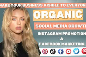 do instagram promotion fast organic growth to increase followers and engagement