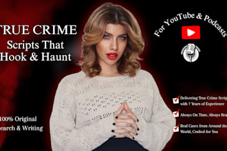 craft compelling true crime scripts for any platform