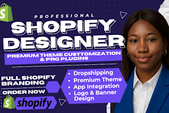 design shopify store redesign dropshipping website setup shopify store migration