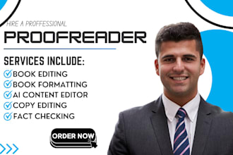 proofread german book, ai text, format fantasy fiction, fact check, ai article