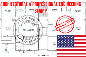 civil and structural engineer drawing ny,tx,az,wa,il, pe stamp, permit drawing