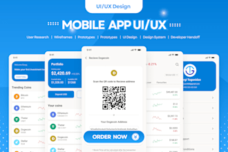 uiux design, mobile app uiux, website uiux, webapp uiux, figma design