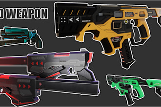 do any 3d weapon models
