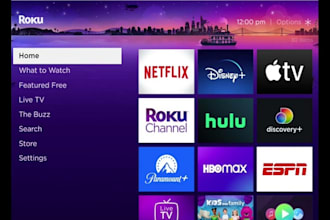 develop custom roku apps, roku channels, roku sdk, amazon fire TV, livestreaming