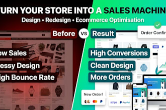 setup shopwired shift4shop ecommerce website design redesign seo product upload