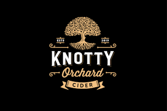 design orchard bottle ultra premium craft hard cider rural logo