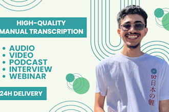 provide accurate transcriptions in english
