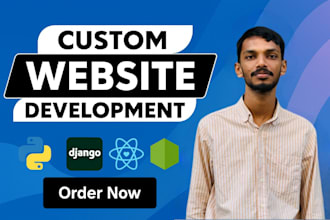 develop secure full stack apps using python, django, and react