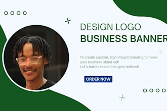 design a professional logo, business banner, and social media post frames