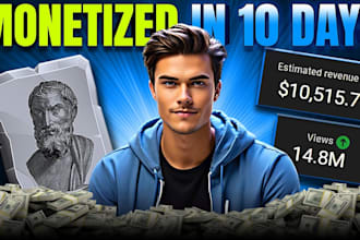do organic video promotion to complete youtube channel monetization