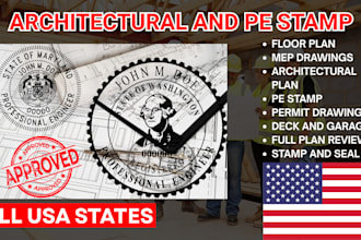 licensed architect, structural engineering, pe stamp in washington, maryland
