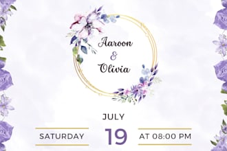 create professional birthday, christmas, greeting, and wedding invitation card