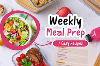 write your italian cookbook, vegan recipe book, or custom meal plan