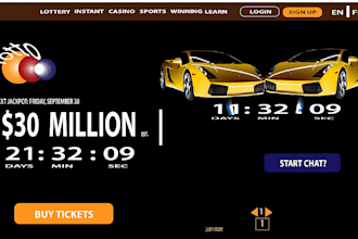 create raffle website, competition website, giveaway website, raffle business