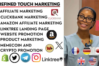 do amazon affiliate marketing, affiliate referral, clickbank promotion, linktree