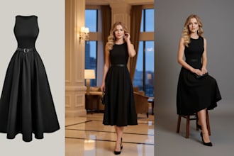 do apparel photography with ai generated realistic fashion models