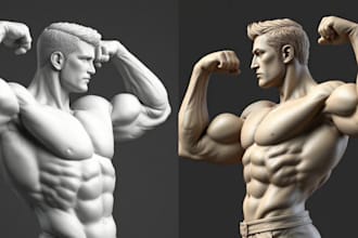 3d action figures, articulated toys, 3d animal model for 3d printing, 3d fantasy