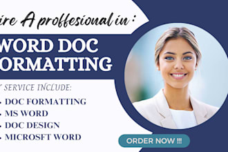 design edit and format your microsoft word document