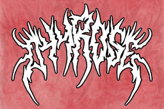 design a heavy metal logo