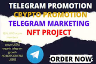 telegram promotion, pump fun, crypto token, solana meme coin promotion and nft
