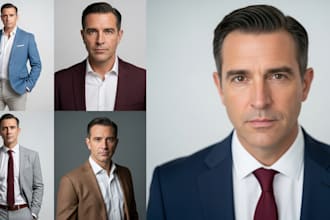 generate hyper  realistic ai headshots for business, brand, linkedin, personal