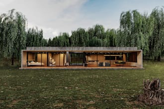 design and render interior, exterior