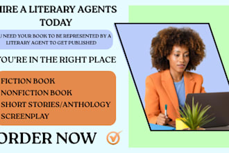 find top literary agents, and write appealing query letter and you get published