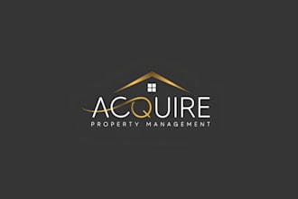do property, mortgage, home, building, construction, real estate logo design
