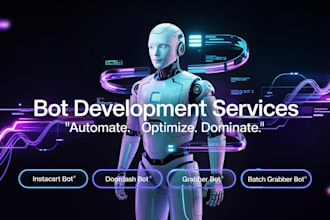 customize doordash bot, uber bot, shopper bot, instacart bot, spark driver bot