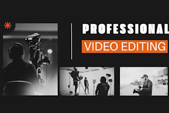 do professional video editing, youtube videos, short clips, motion graphics