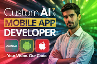 develop ai chatgpt mobile app or website ai saas app ai saas chatbot ai software