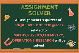 be your expert tutor for chemistry, physics, and math