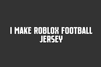 make american football roblox jersey